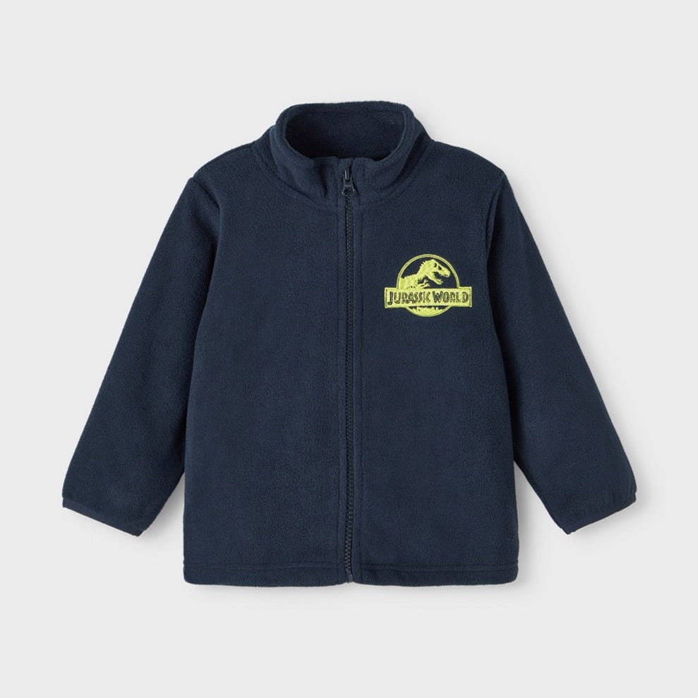 jurassic world navy zipped sweat