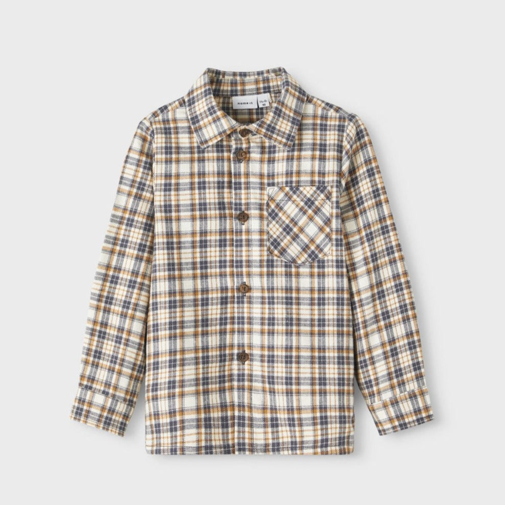 boys checked shirt 