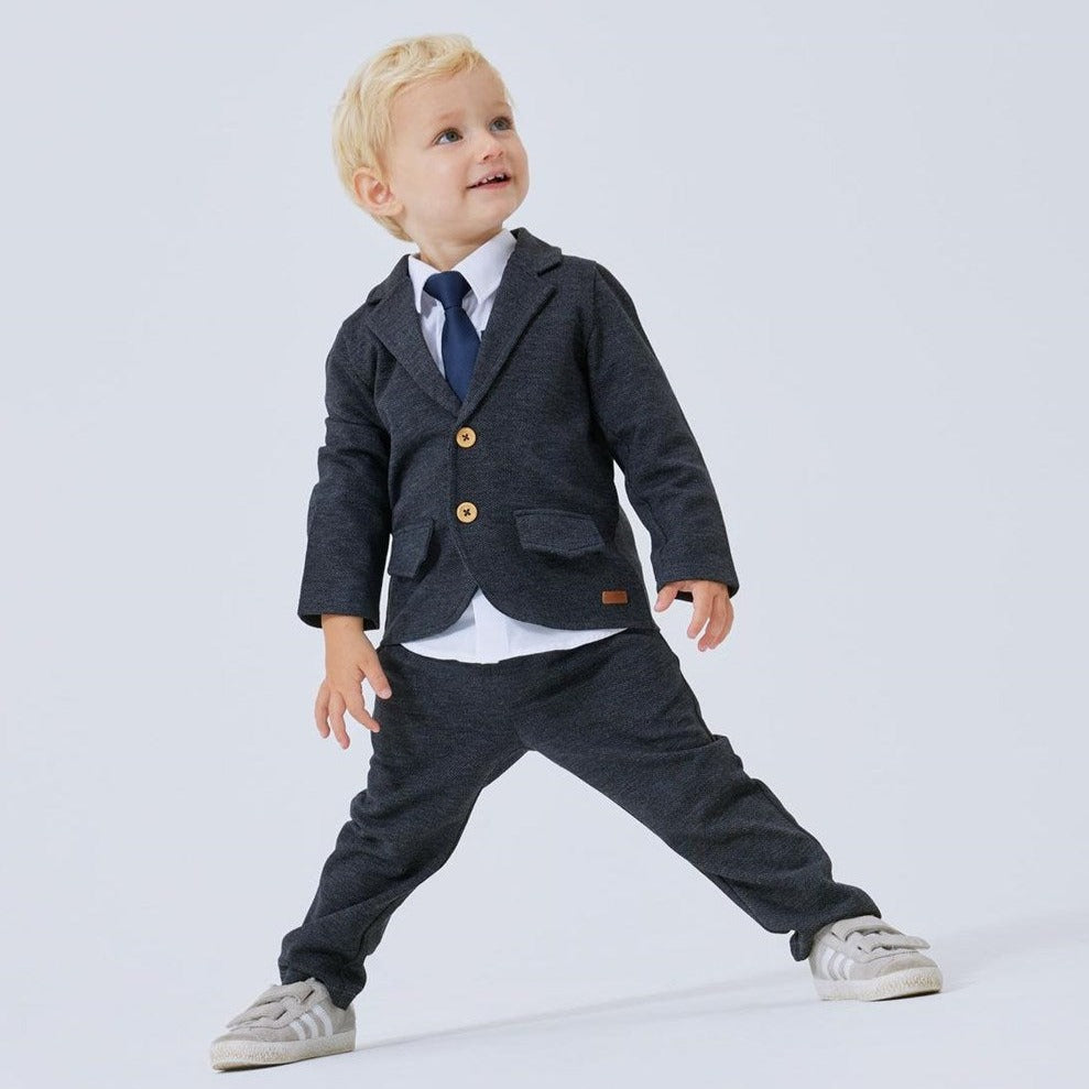 boys sweat blazer and pants