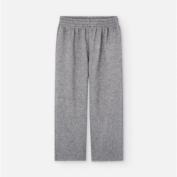 Grey sweatpants on a white background