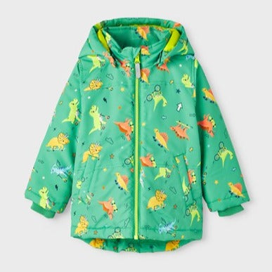 boys dinosaur patterned jacket 