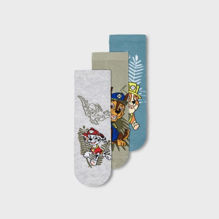 pack of three paw patrol socks